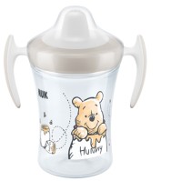 Nuk Trainer Cup Ποτηράκι Εκπαίδευσης με Μαλακό Στόμιο και Εργονομικές Λαβές για Εύκολο Κράτημα 6m+ Winnie the Pooh 230ml, 1τεμ