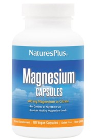 Natures Plus Kalm Assure Magnesium Συμπλήρωμα Διατροφής Για Την Αποβολή Του Άγχους 90 φυτικές κάψουλες