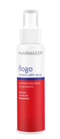 Pharmasept Flogo Instant Calm Spray Σπρέι Πρoσώπου-Σώματος για Ερεθισμούς & Εγκαύματα, 100ml