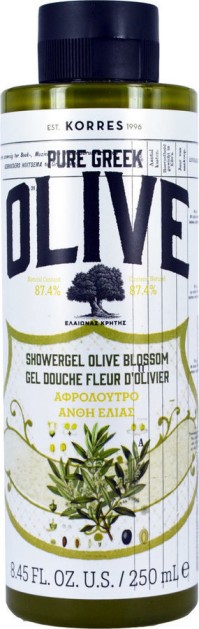 Korres Olive με Άνθη Ελιάς Αφρόλουτρο 250ml