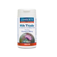 Lamberts Milk Thistle 8500mg Συμπλήρωμα με Γαϊδουράγκαθο για το Ήπαρ 90 Κάψουλες