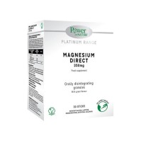 Power Health  Platinum Range Magnesium Direct 350mg Για την καλή λειτουργία του μυϊκού και νευρικού συστήματος και την παραγωγή ενέργειας. 30 Sticks