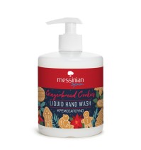 Messinian Spa Liquid Hand Wash Family Gingerbread Cookies Κρεμοσάπουνο Για την Καθημερινή Χρήση 400ml