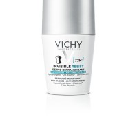Vichy Invisible Resist 72H Γυναικείο Αποσμητικό Roll-On Κατά των Σημαδιών & της Έντονης Εφίδρωσης, 50ml