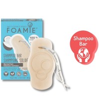 Foamie Shake Your Coconuts Natural Shine Shampoo Bar for Normal Hair Μπάρα Καθαρισμού με Έλαιο Καρύδας & Πρωτεΐνες Σιταριού για Όγκο & Φυσική Λάμψη σε Κανονικά Μαλλιά 80g