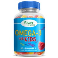 Power Health Omega 3 for Kids με Ωμέγα-3 & Βιταμίνες 60 Gummies
