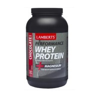 Lamberts Performance Whey Protein & Magnesium Πρωτεΐνη Ορού Γάλακτος με Γεύση Σοκολάτα, 1000gr