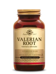 Solgar Valerian Root, 100 Φυτικές Κάψουλες