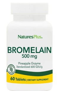 Natures Plus Bromelain 500mg Συμπλήρωμα Διατροφής Με Αντιφλεγμονώδης Δράση 60 Ταμπλέτες