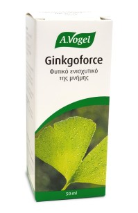 A.Vogel Ginkgoforce, Βάμμα από Φρέσκο Ginkgo Biloba για Ενίσχυση Της Μνήμης 50 ml