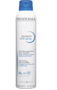 Bioderma Atoderm SOS Spray Αντικνησμώδες Σπρέι για Πολύ Ξηρό & Ευαίσθητο Δέρμα 200ml