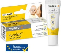 Medela Purelan™ Κρέμα Θηλών με Λανολίνη για Επουλωτική Δράση & Ανακούφιση Από Τον Πόνο, 7gr