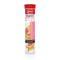 Lanes Vitamin C Plus Beauty Pink Lemonade 500mg, 20 αναβράζοντα δισκία