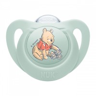 Nuk Star Disney Winnie the Pooh Πιπίλα Σιλικόνης για  0-6 μηνών, 1τμχ