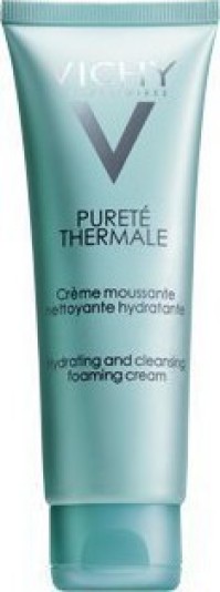 Vichy Purete Thermale Purifying Cleansing Cream Αφρώδης Ενυδατική Κρέμα Καθαρισμού Προσώπου 125ml