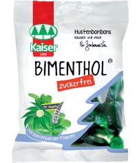 KAISER ΚΑΡΑΜΕΛΕΣ ΛΑΙΜΟΥ BIMENTHOL με μέντα και ευκάλυπτο 60g