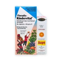 Power Health Kindervital 250ml +ΔΩΡΟ Vita-C Kids 20 Αναβράζοντα Δισκία