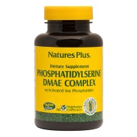 Natures Plus Phosphatidylserine Dmae Complex για τη Βελτίωση των Εγκεφαλικών Λειτουργιών, 60caps