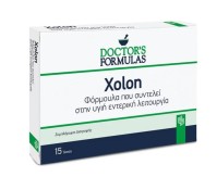 Doctors Formulas Xolon 750mg Δραστική Φυτική Φόρμουλα για την καταπολέμηση της Δυσκοιλιότητας, 15 tabs