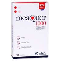 Uga Meaquor 1000mg Ωμέγα-3 DHA & EPA, 30caps