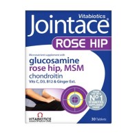 VITABIOTICS Jointace Rose Hip Συμπλήρωμα Διατροφής για την Υγεία των Αρθρώσεων με Φυσικό Αντιφλεγμονώδες 30tabs