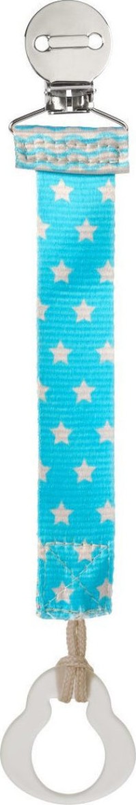 Chicco Pacifier Fashion Clip Κλιπ Πιπίλας σε Σιελ Χρώμα 1 τεμάχιο