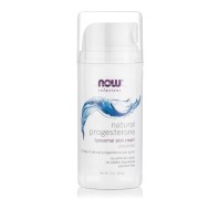Now Foods Natural Progesterone Liposomal Skin Cream Lavender 85gr