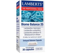 Lamberts Biome Balance 25 Συμπλήρωμα Διατροφής για την Υποστήριξη του Πεπτικού Συστήματος 30 Caps