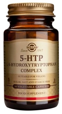 Solgar 5 HTP L-5-Hydroxytryptophan Complex 100mg Συμπλήρωμα Διατροφης 5 HTP, 90 Φυτικές Κάψουλες