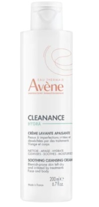 Avene Cleanance Hydra Soothing Cleansing Cream Καταπραϋντική Κρέμα Καθαρισμού, 200ml