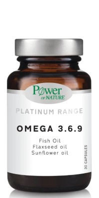 Power Health Classics Platinum  Omega 3.6.9, Συμπλήρωμα Για Την Καρδιά - Εγκέφαλο - Όραση 30 Κάψουλες