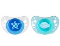 Chicco Physio Air Ορθοδοντική Πιπίλα Σιελ 6-16m+ 2τμχ