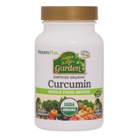 Natures Plus Source of Life Garden Curcumin 400mg Συμπλήρωμα Διατροφής Με Κουρκουμίνη 30 Φυτικές Κάψουλες