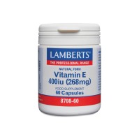 Lamberts Vitamin E 400iu Natural Form 60 κάψουλες