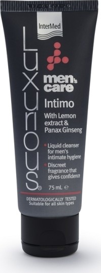 Intermed Luxurious Mens Care  Intimo Καθαριστικό της Προσωπικής Αντρικής Υγιεινής, 75ml