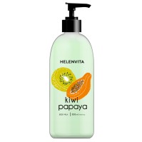 Helenvita Body Milk Kiwi Papaya Γαλάκτωμα για το Σώμα εμπλουτισμένο με εκχυλίσματα Τροπικών Φρούτων  300ml