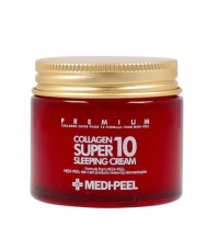 Medi-peel Collagen Super 10 Sleeping Cream Κρέμα Νυκτός με Κολλαγόνο για Αντιγήρανση και Σύσφιξη 70gr