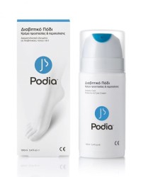 Podia Κρέμα Προστασίας & Περιποίησης  Διαβητικού Ποδιού 100ml