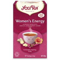 Yogi Tea Womens Energy Βιολογικό Τσάι για το Προεμμηνορροϊκό Σύνδρομο & την Εμμηνόπαυση 17 Φακελάκια 30.6g