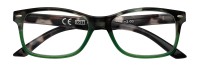 Zippo Γυαλιά Ανάγνωσης - Πρεσβυωπίας +2.50 σε χρώμα Μαύρο-Πράσινο, 31Z-PR83-250