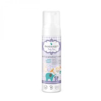 Pharmasept Baby Care Extra Sensitive Foam  Εξαιρετικά Απαλός Βρεφικός Αφρός Καθαρισμού για Σώμα ,Πρόσωπο και Μαλλιά 200ml