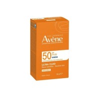 Avene Ultra Fluid Invisible SPF50+ Αντηλιακή Κρέμα Προσώπου Πολύ Υψηλής Προστασίας για το Ευαίσθητο Δέρμα 50ml