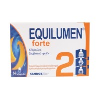 Sandoz Equilumen Forte 2 με Προβιοτικά και Πρεβιοτικά 14 κάψουλες