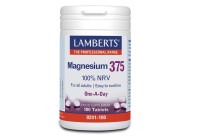 Lamberts Magnesium 375 Συμπλήρωμα Διατροφής με τις 4 Σημαντικότερες Μορφές Αλάτων Μαγνησίου, 180tabs