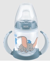 Nuk First Choice Μπιμπερό Εκπαίδευσης για 6-18m+ με Θηλή Σιλικόνης και Μετρητή Θερμοκρασίας 150ml