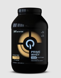 QNT Prime Whey with Whey Isolate Πρωτεΐνη Ορού Γάλακτος Χωρίς Γλουτένη με Γεύση Cookies & Cream 908gr
