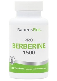 Nature’s Plus Pro Berberine 1500mg Βερβερίνη για Μεταβολισμό & Σάκχαρο 30tabs