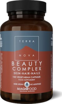 TerraNova Beauty Complex Hair - Skin - Nails για Υγεία του Δέρματος, των Μαλλιών & των Νυχιών, 100caps