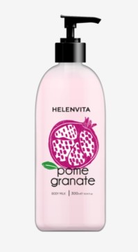 Helenvita Body Milk Pomegranate, Γαλάκτωμα για το Σώμα με εκχύλισμα Ροδιού 300ml