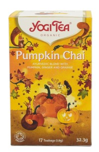 Yogi Tea Pumpkin Chai Βιολογικό Τσάι με Κολοκύθα & Πορτοκάλι 17 Φακελάκια 32.3g